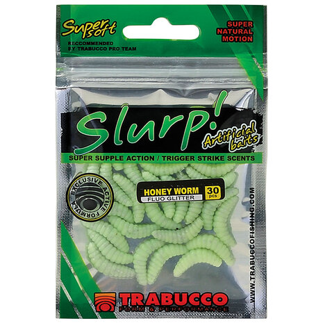 Trabucco - Kunstaas Slurp Bait Honey Worm - XL - Trabucco