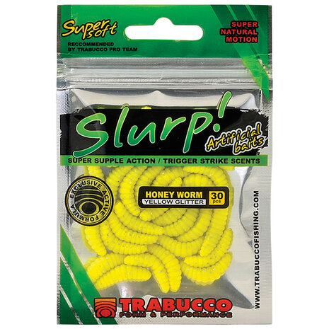 Trabucco - Kunstaas Slurp Bait Honey Worm - XL - Trabucco