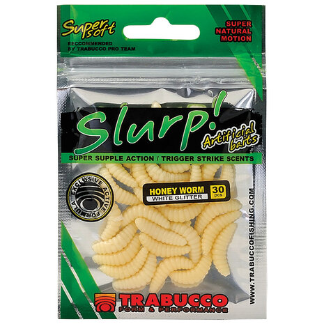 Trabucco - Kunstaas Slurp Bait Honey Worm - XL - Trabucco