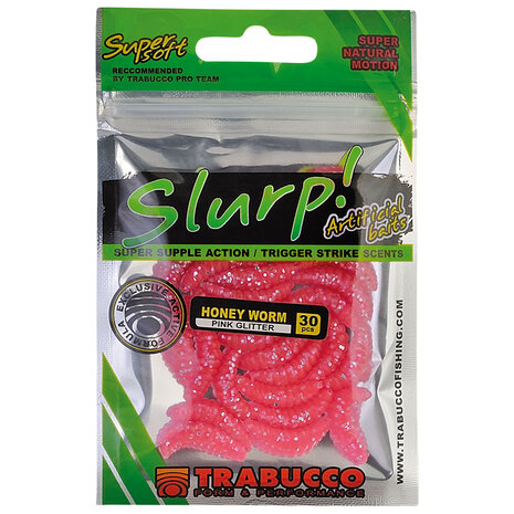 Trabucco - Kunstaas Slurp Bait Honey Worm - XL - Trabucco