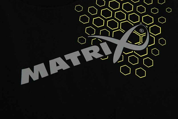 Matrix - Hex Print T-Shirt Black  - Matrix