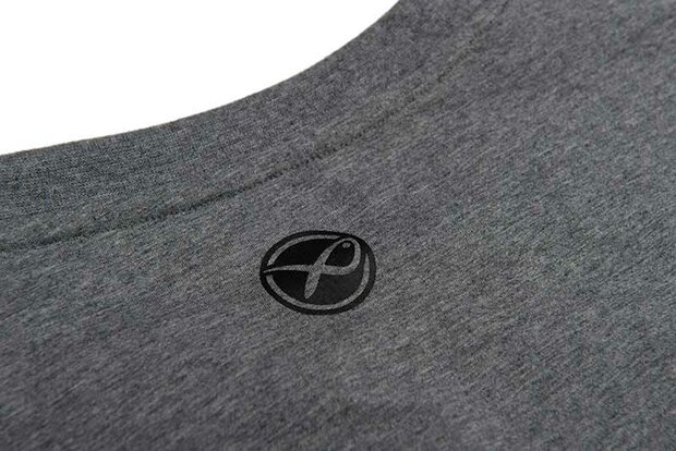 Matrix - Hex Print T-Shirt Marl Grey - Matrix