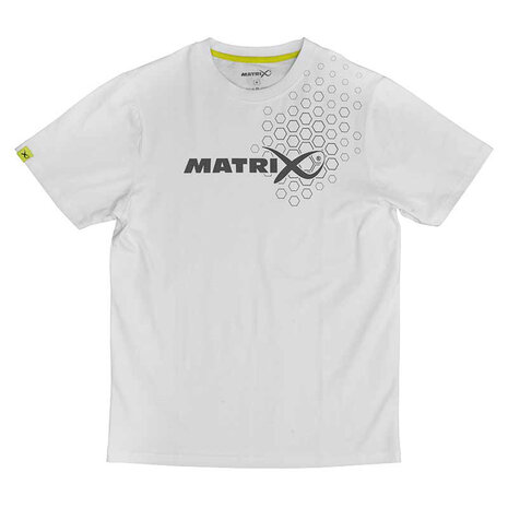Matrix - Hex Print T-Shirt White - Matrix