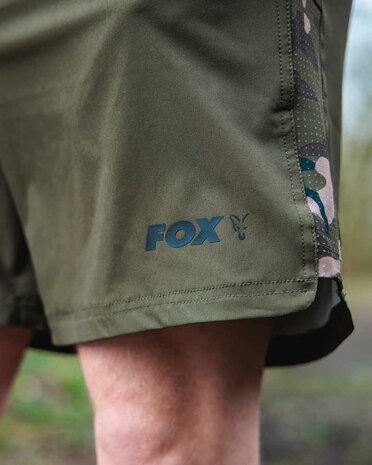 Fox Carp - khaki / Camo LW Swim Shorts - Fox Carp