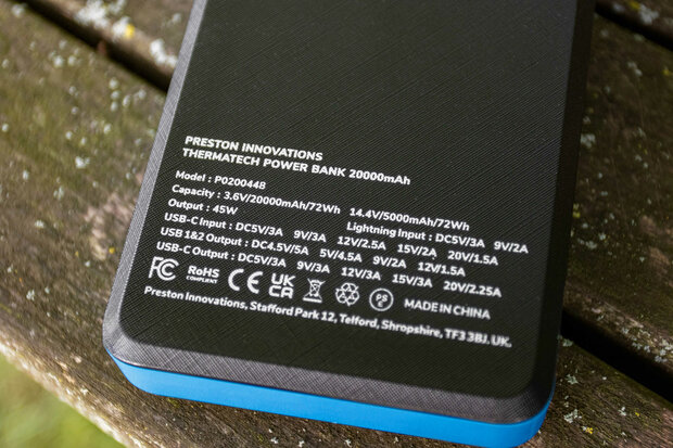 Preston - Thermatech Power Bank - 20000Mah - Preston