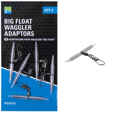 Preston - Big Float Waggler Adaptors - Preston