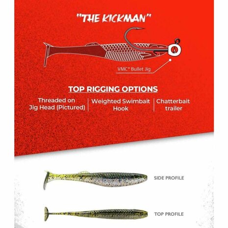 Rapala - Crushcity The Kickman 3 - 7,5cm - Rapala