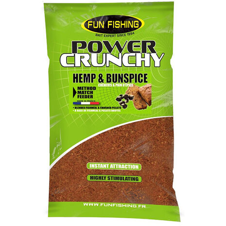 Fun Fishing - Power Crunchy Feeder/Method - 2kg - Fun Fishing
