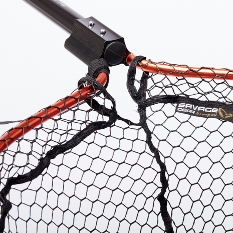 Savage Gear - Schepnet Full Frame Landing Net Telescopic Large - Savage Gear
