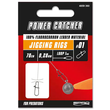 SPRO - Onderlijn Power Catcher Jigging Rigs - 70cm - SPRO