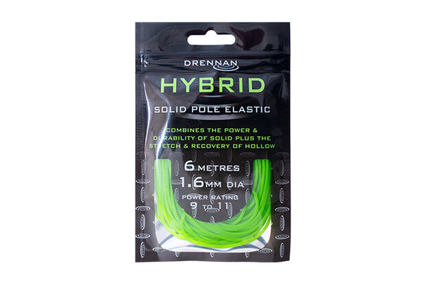 Drennan - Volle elastiek Hybrid Solid Pole Elastic / 6m - Drennan
