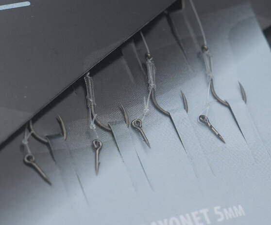 Gamakatsu - Onderlijn Method Hair Rig Bayonet Barbless 10cm - Gamakatsu
