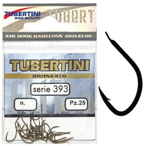 Tubertini - Hame&ccedil;ons Serie 393 Bronze Barbed - Tubertini