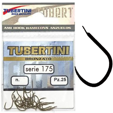 Tubertini - Hame&ccedil;ons Serie 175 Bronze Barbless - Tubertini