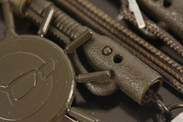 Korda - Leadcore Leaders Hybrid Lead Clip Gravel Brown - Korda