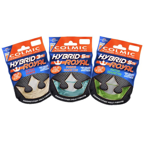 Colmic - Volle elastiek Hybrid Royal / 5m - Colmic