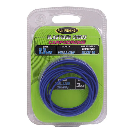 Fun Fishing - Holle elastiek Elastique creux / 3m - Fun Fishing