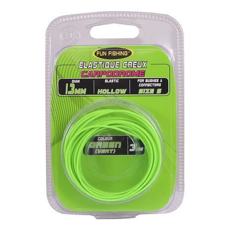 Fun Fishing - Holle elastiek Elastique creux / 3m - Fun Fishing