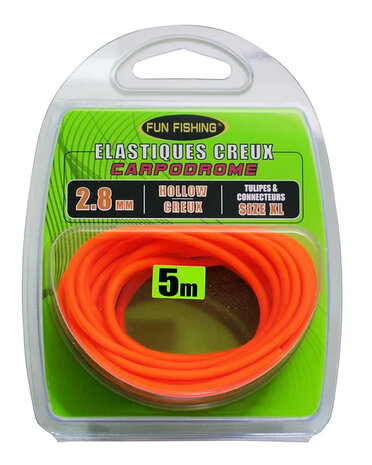 Fun Fishing - Holle elastiek Elastique creux / 5m - Fun Fishing
