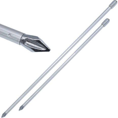 Elite - Bankstick Silver Aluminium Crosspoint - Elite