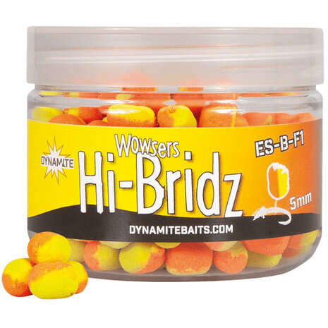 Dynamite Baits - Wowsers Hi-Bridz Wafters ES-B-F1 Yellow &amp; Orange / 5mm - Dynamite Baits