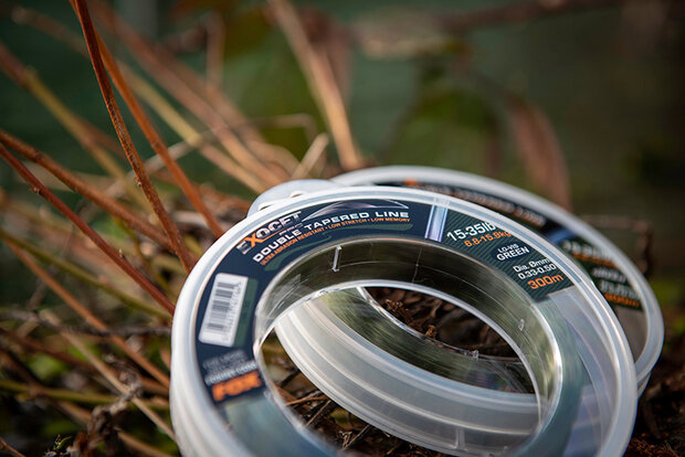 Fox Carp - Exocet Pro Double Tapered Mainline Lo-Vis Green 12-35lb - 300m - Fox Carp