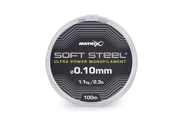 Matrix -  Soft Steel Ultra Power Monofilament / 100m - Matrix