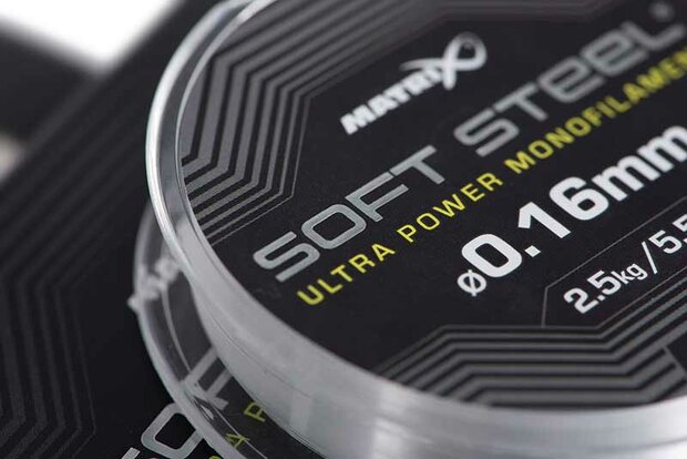 Matrix -  Soft Steel Ultra Power Monofilament / 100m - Matrix