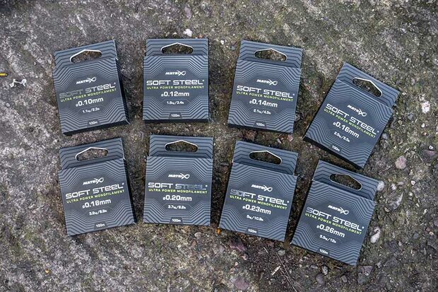 Matrix -  Soft Steel Ultra Power Monofilament / 100m - Matrix