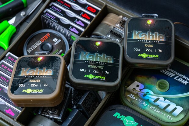 Korda - End Tackle Kable Tight Weave Leadcore - 7m - Korda
