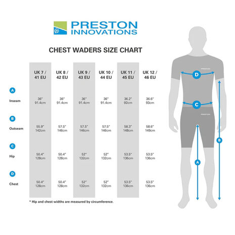 Preston - Heavy Duty Chest Waders - Preston