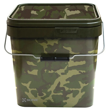 Sonik - Camo Square Bucket 10l - Sonik