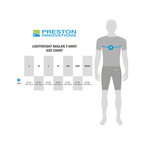 Preston - Lightweight Blue Raglan T-Shirt - Preston