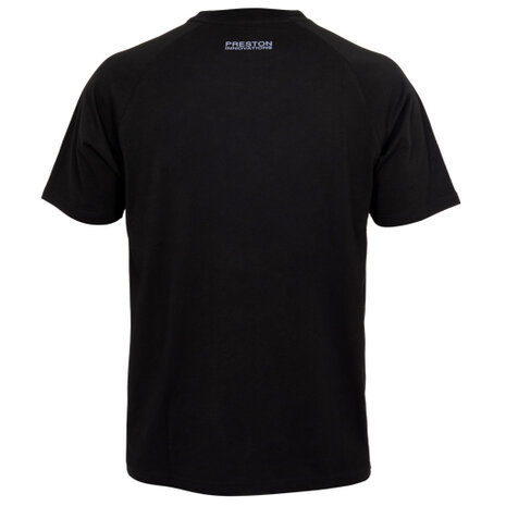 Preston - Lightweight Black Raglan T-Shirt - Preston