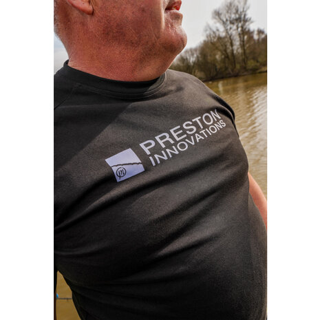 Preston - Lightweight Black Raglan T-Shirt - Preston