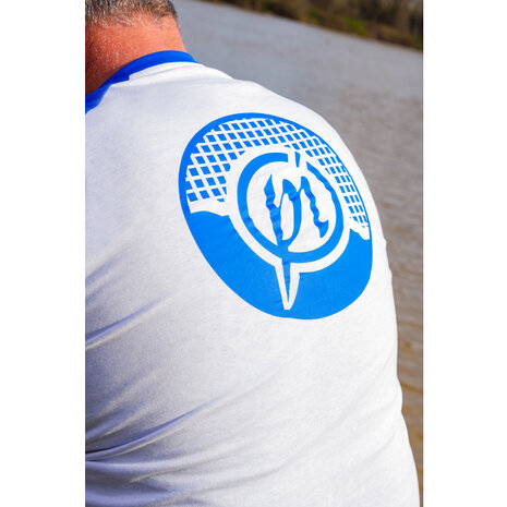 Preston - Lightweight White Raglan T-Shirt - Preston