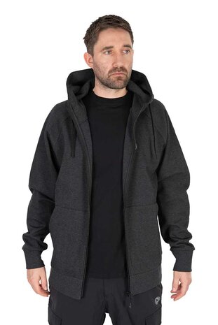 Matrix - Charcoal Marl Zip Hoody - Matrix