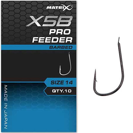 Matrix - Haken X5B Pro Feeder Barbed - Matrix