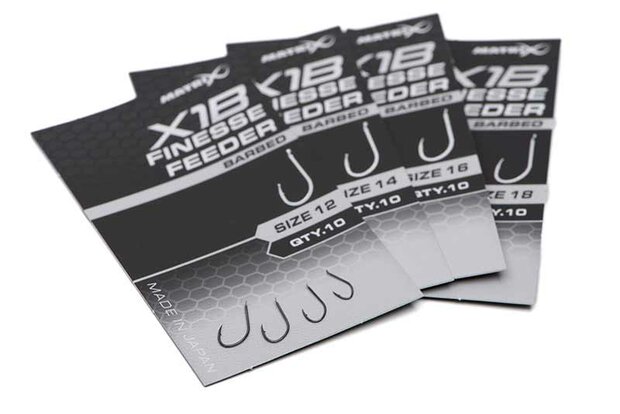 Matrix - Haken X1B Finesse Feeder Barbed - Matrix