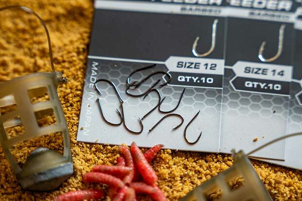 Matrix - Haken X1B Finesse Feeder Barbed - Matrix