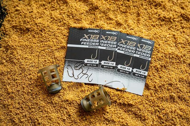 Matrix - Haken X1B Finesse Feeder Barbed - Matrix