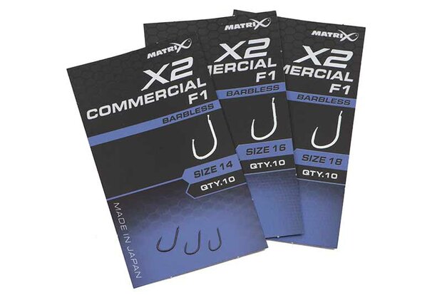 Matrix - Haken X2 Commercial F1 Barbless - Matrix