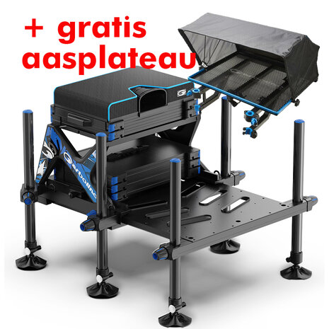 Garbolino - D36 &quot;X-Competition&quot; Seatbox (+ gratis aasplateau) - Garbolino