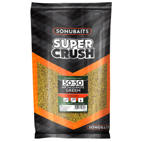 Sonubaits - Super Crush Groundbait 50:50 Method &amp; Paste / 2kg - Sonubaits