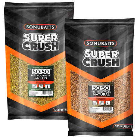 Sonubaits - Super Crush Groundbait 50:50 Method &amp; Paste / 2kg - Sonubaits