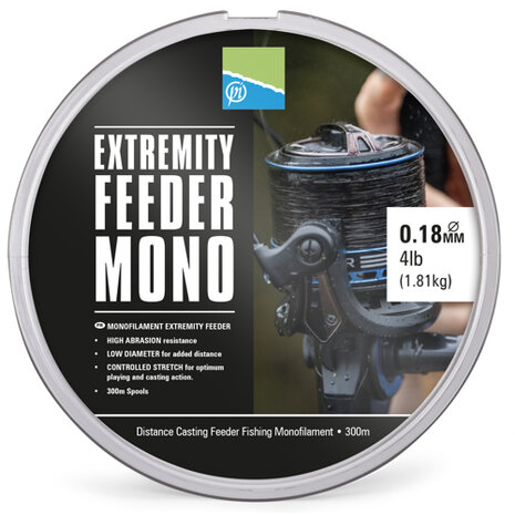 Preston - Lijn nylon Extremity Feeder Mono - 300m - Preston