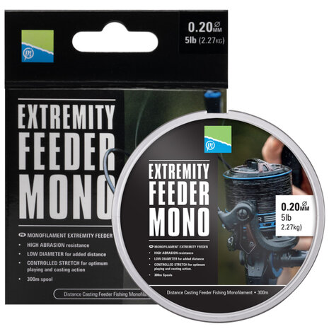 Preston - Lijn nylon Extremity Feeder Mono - 300m - Preston