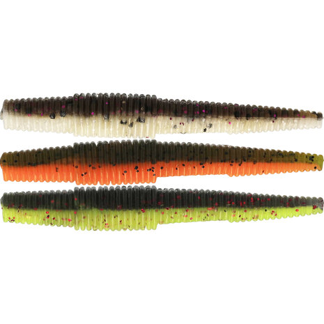 Westin - Creature Bait Ned Worm Slim Dark Water Mix 5.5cm / 1.5gr- Westin