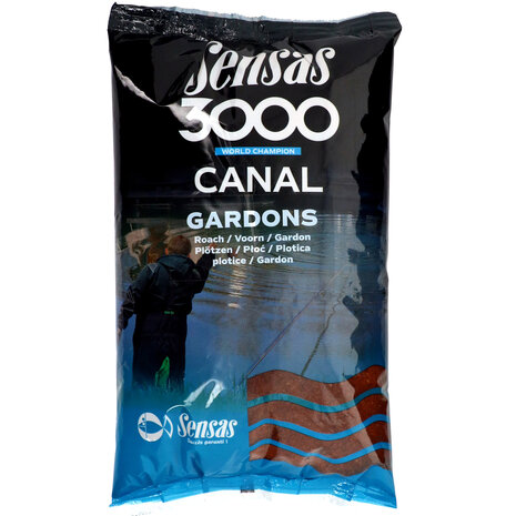Sensas - 3000 Groundbait Super kanaal Voorn / 1Kg - Sensas