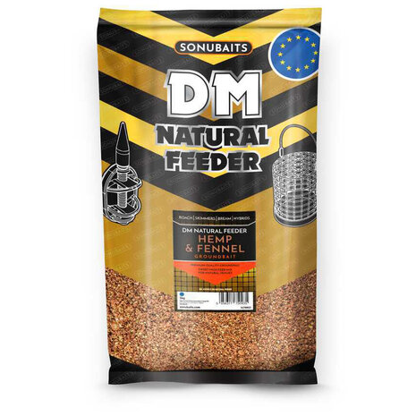 Sonubaits - DM Natural Groundbait Feeder / 1kg - Sonubaits